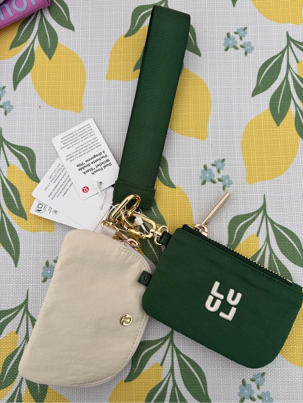 lululemon dual pouch wristlet - Picture 2 of 3